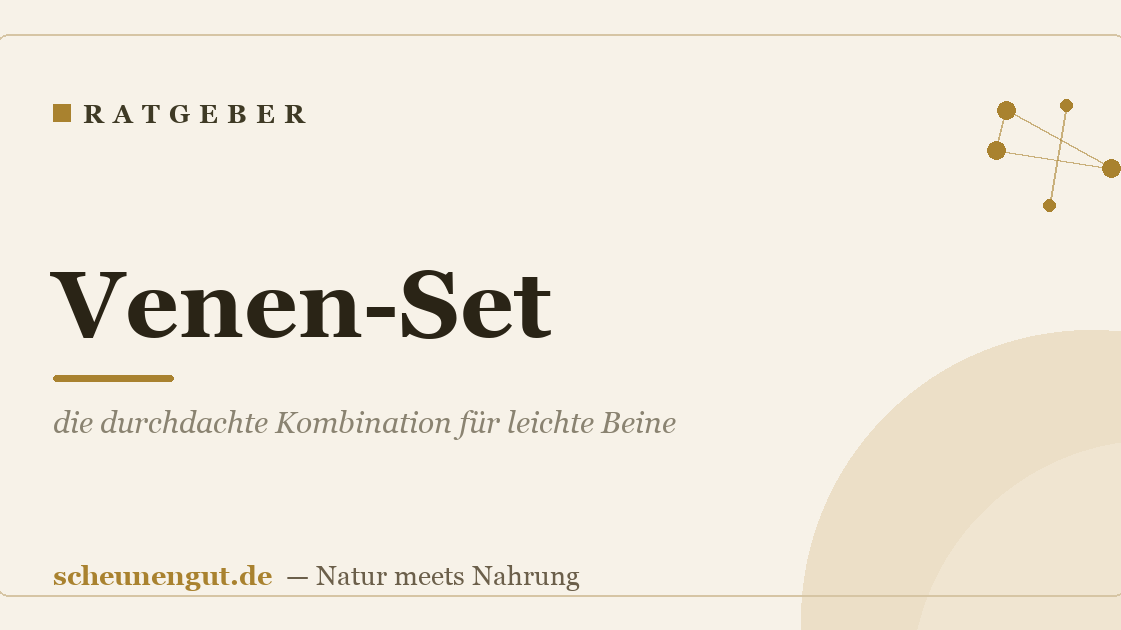 Venen-Set: die durchdachte Kombination für leichte Beine