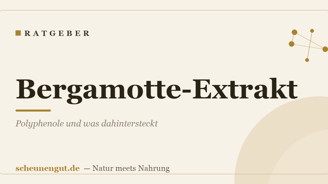Bergamotte-Extrakt: Polyphenole und was dahintersteckt
