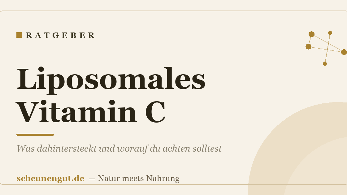 Liposomales Vitamin C: Was dahintersteckt und worauf du achten solltest