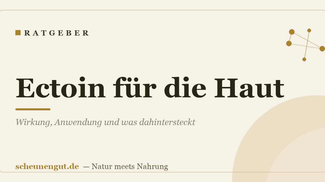 Ectoin für die Haut: Wirkung, Anwendung und was dahintersteckt