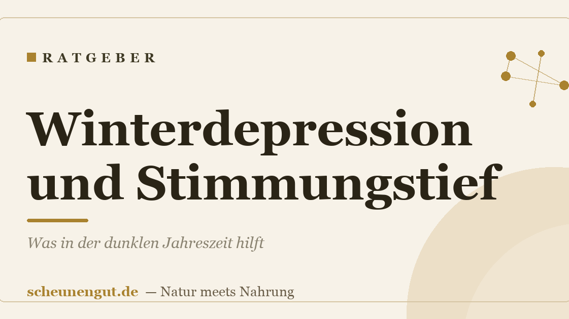 Winterdepression und Stimmungstief: Was in der dunklen Jahreszeit hilft