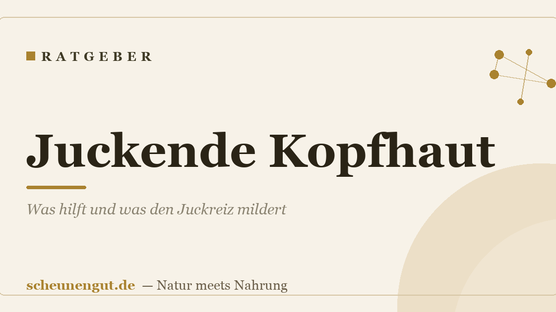 Juckende Kopfhaut: Was hilft und was den Juckreiz mildert