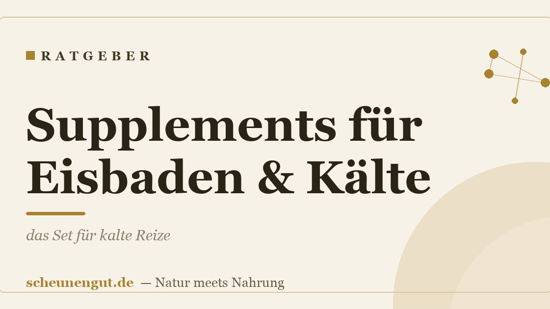 Supplements für Eisbaden & Kälte: das Set für kalte Reize