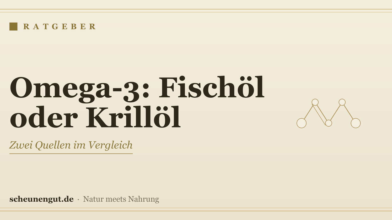 Omega-3: Fischöl oder Krillöl? – Ratgeber von Scheunengut