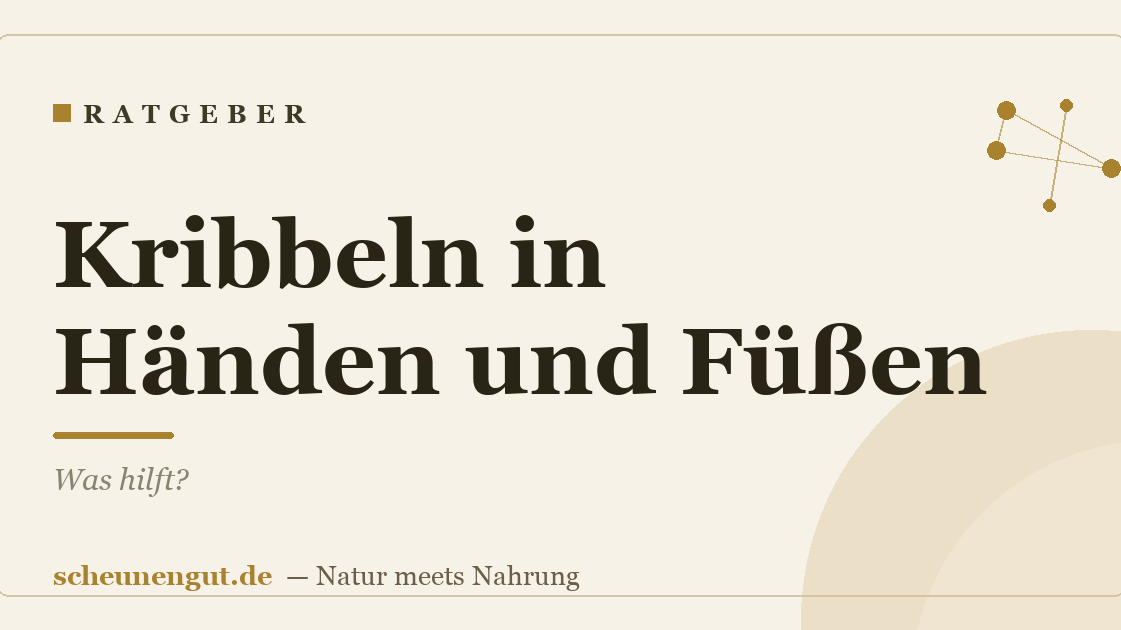 Kribbeln in Händen und Füßen: Was hilft?