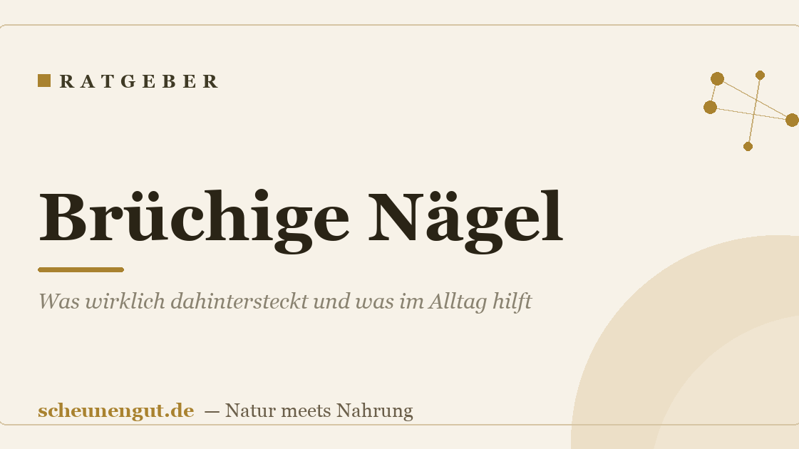 Brüchige Nägel: Was wirklich dahintersteckt und was im Alltag hilft