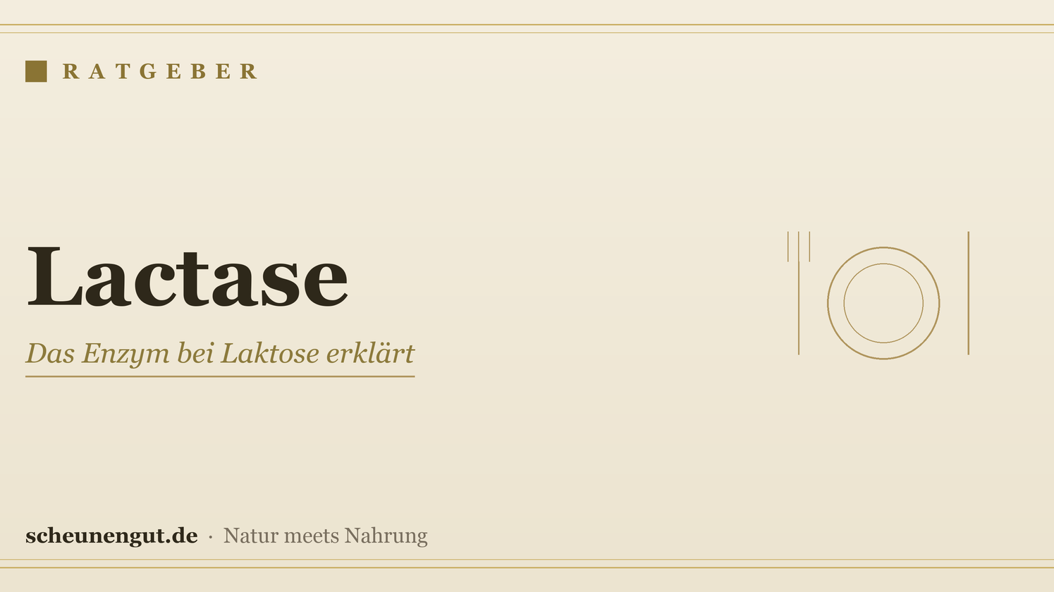 Lactase-Enzym bei Laktoseintoleranz: einfach erklärt – Ratgeber von Scheunengut