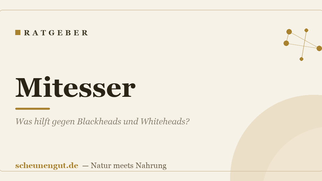 Mitesser: Was hilft gegen Blackheads und Whiteheads?