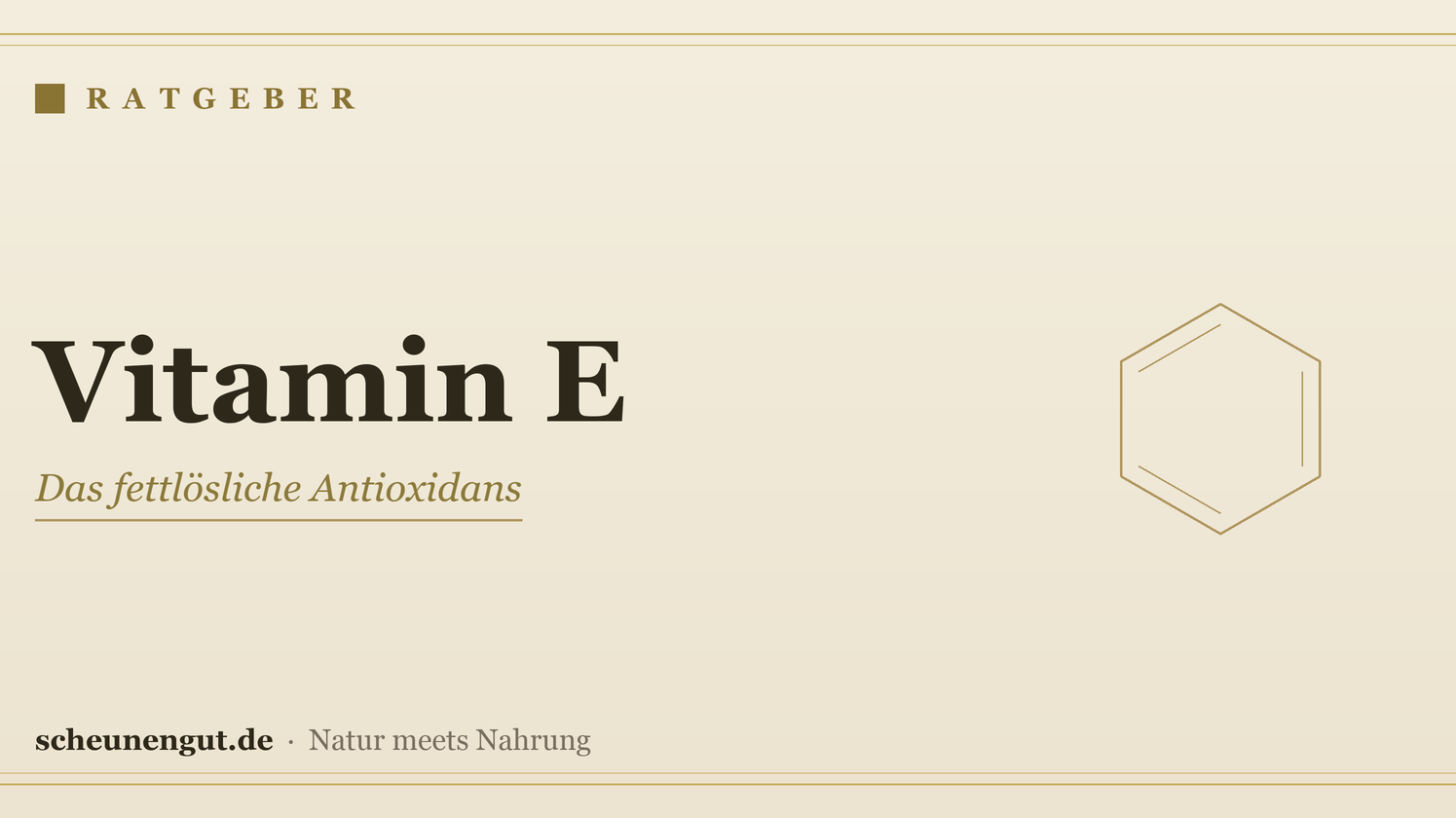 Vitamin E – Ratgeber von Scheunengut