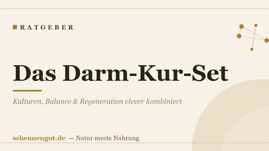 Das Darm-Kur-Set: Kulturen, Balance & Regeneration clever kombiniert