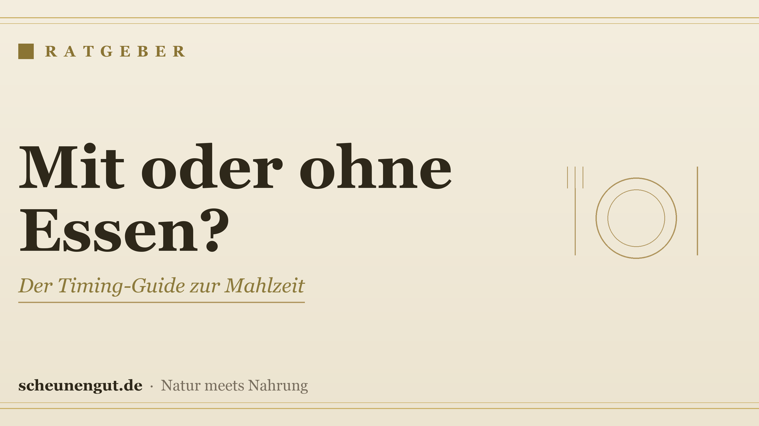 Nahrungsergänzung mit oder ohne Essen einnehmen? – Ratgeber von Scheunengut