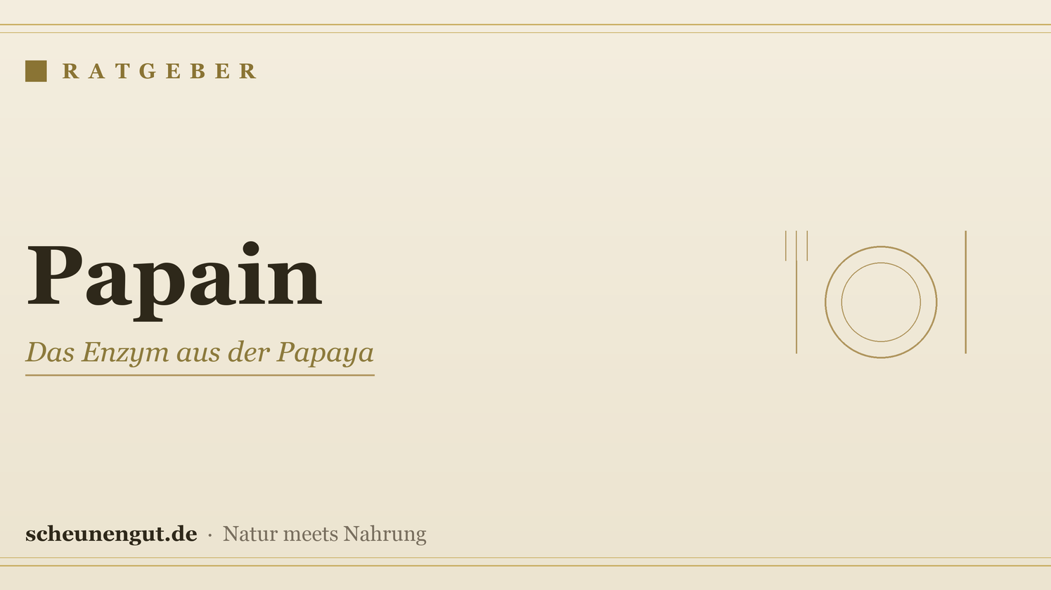 Papain: das Enzym aus der Papaya – Ratgeber von Scheunengut