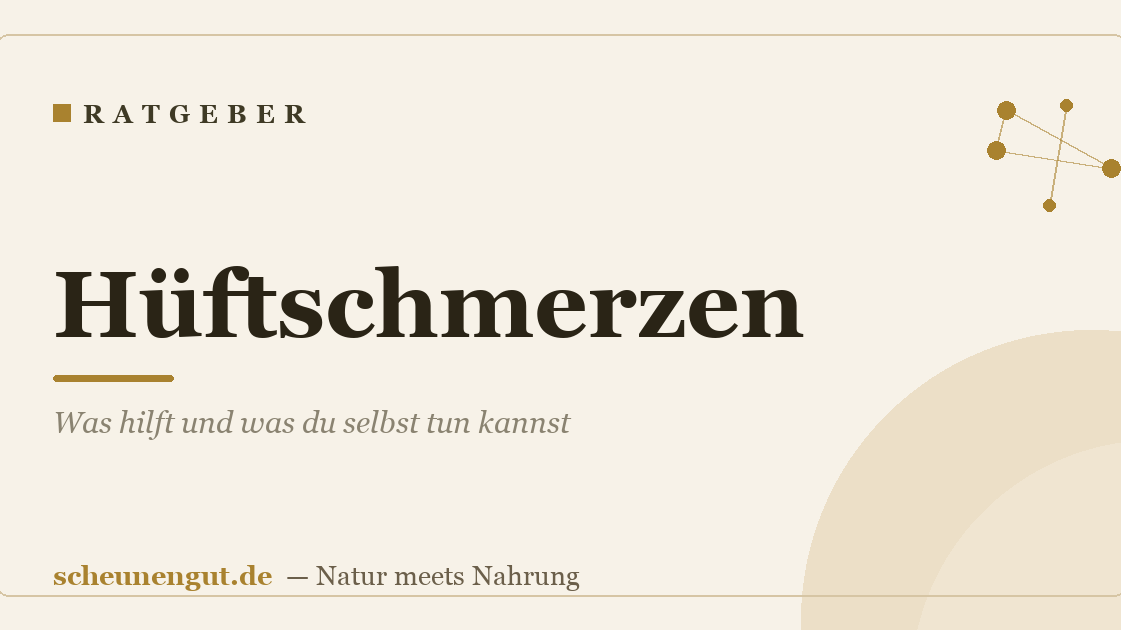 Hüftschmerzen: Was hilft und was du selbst tun kannst