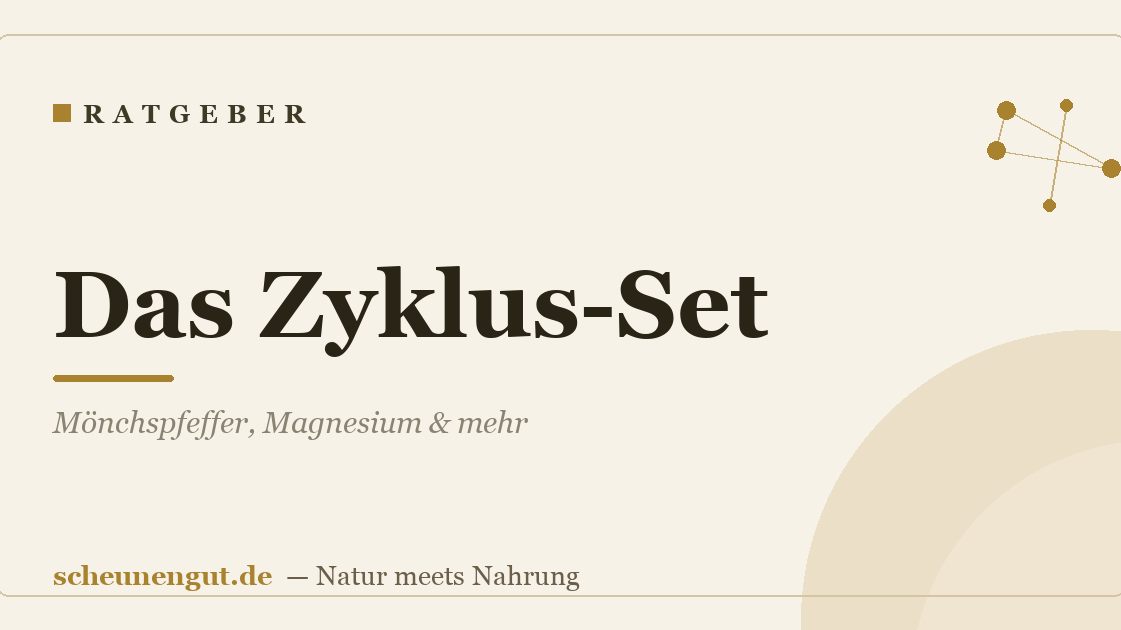 Das Zyklus-Set: Mönchspfeffer, Magnesium & mehr