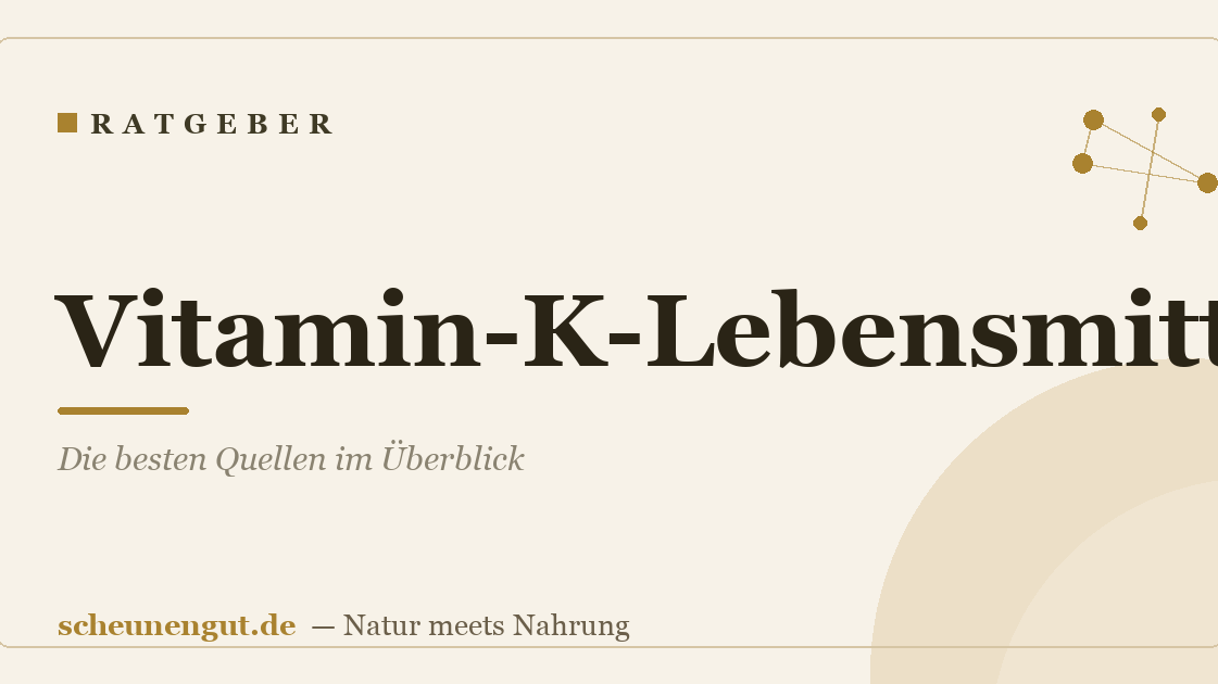 Vitamin-K-Lebensmittel: Die besten Quellen im Überblick