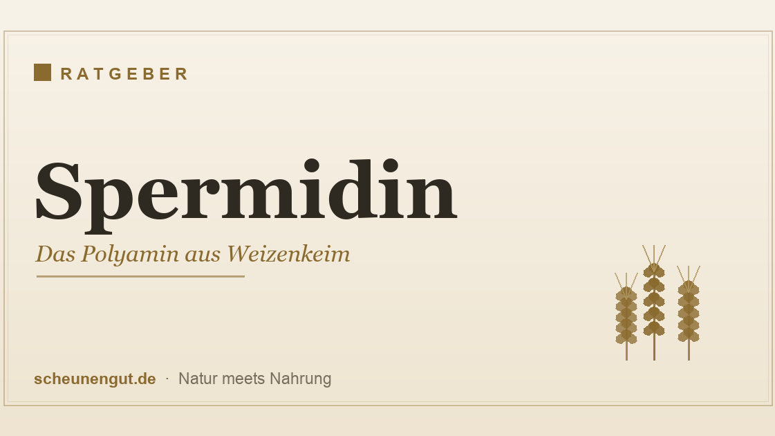Spermidin – das natürliche Polyamin aus Weizenkeim