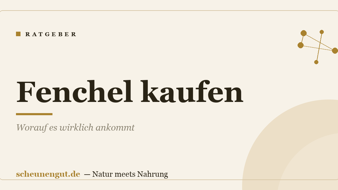 Fenchel kaufen: Worauf es wirklich ankommt