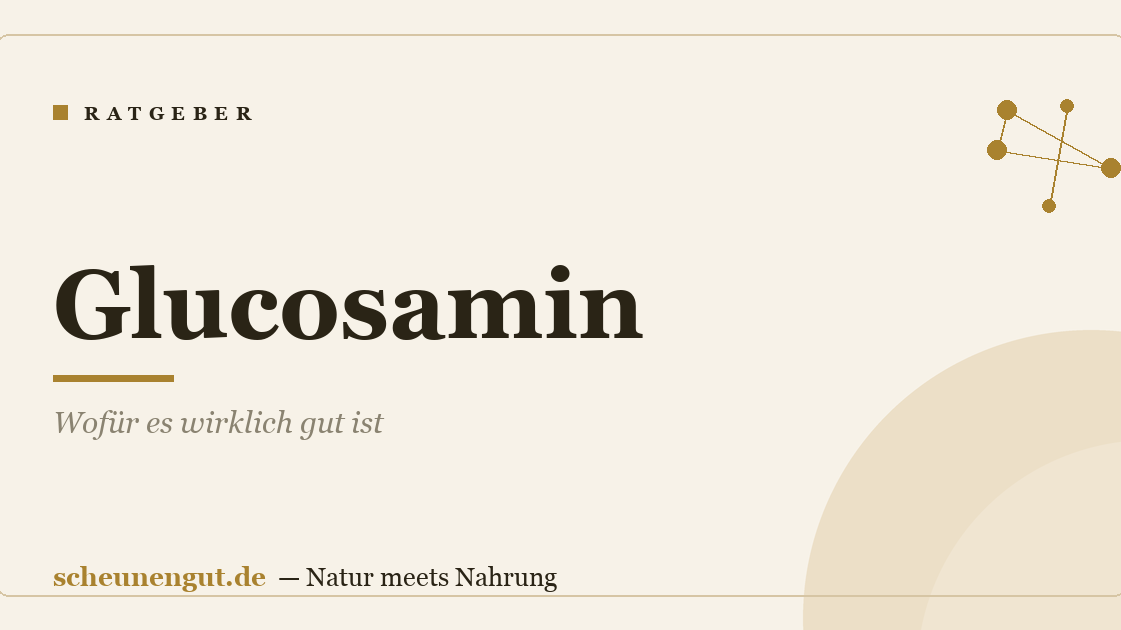 Glucosamin: Wofür es wirklich gut ist