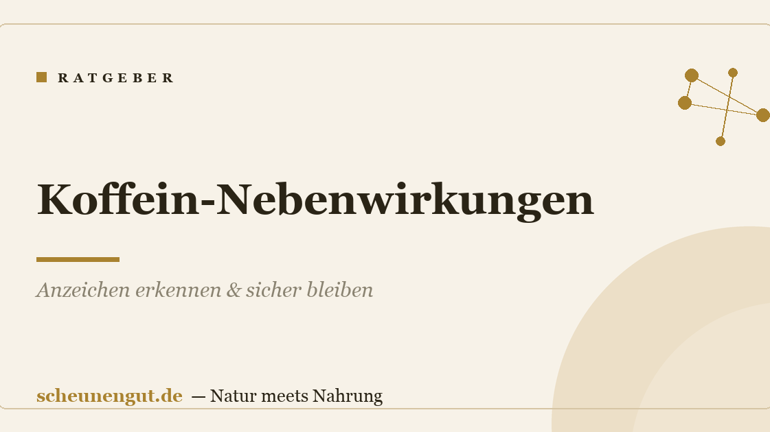 Koffein-Nebenwirkungen: Anzeichen erkennen & sicher bleiben