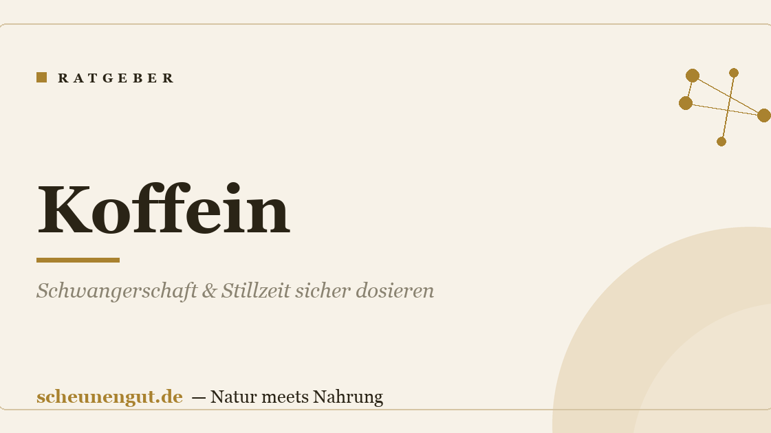 Koffein: Schwangerschaft & Stillzeit sicher dosieren
