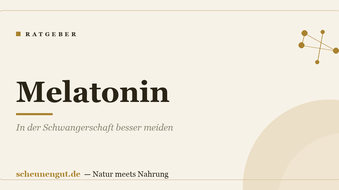 Melatonin: In der Schwangerschaft besser meiden