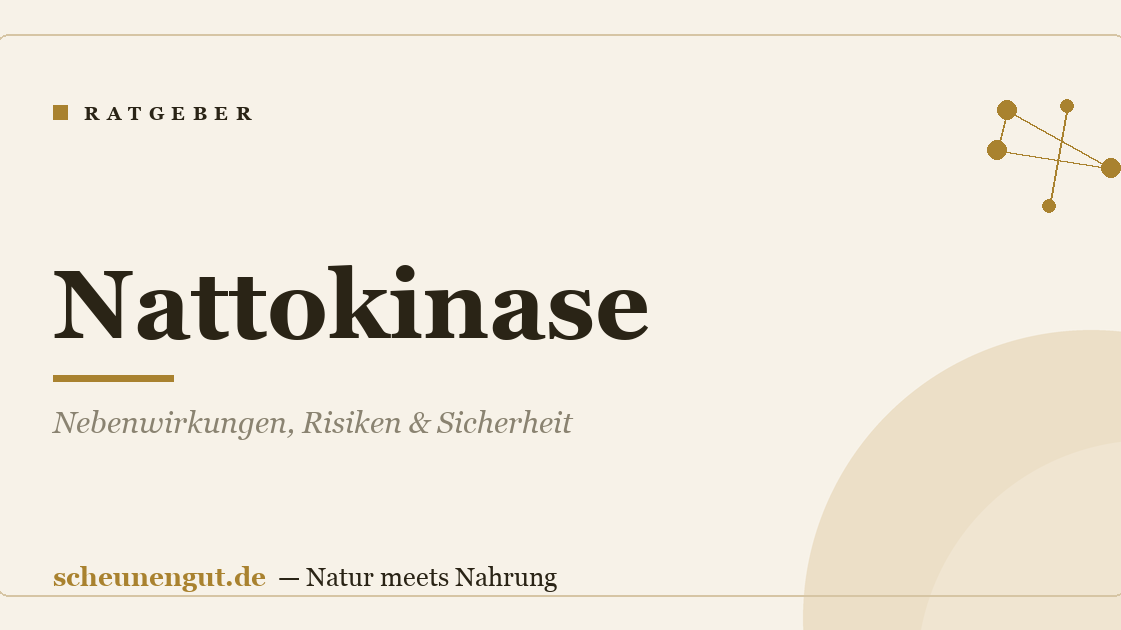 Nattokinase: Nebenwirkungen, Risiken & Sicherheit