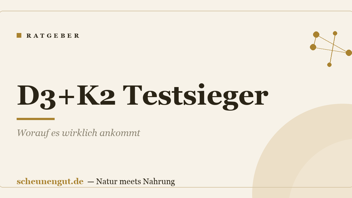 D3+K2 Testsieger: Worauf es wirklich ankommt