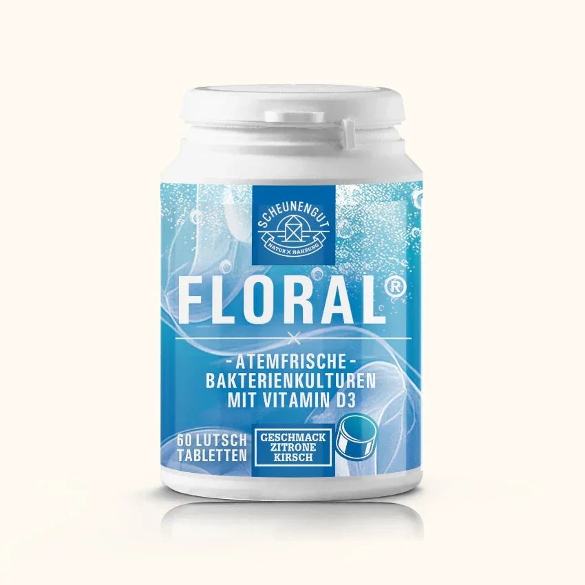 Atemfrische - Lutschtabletten mit L.salivarius und Vitamin D3 (Zitrone - Kirsch - Geschmack) Scheunengut - Shop