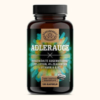 Ausgewählte Augenvitamine mit Lutein, Zeaxanthin und Vitamin A