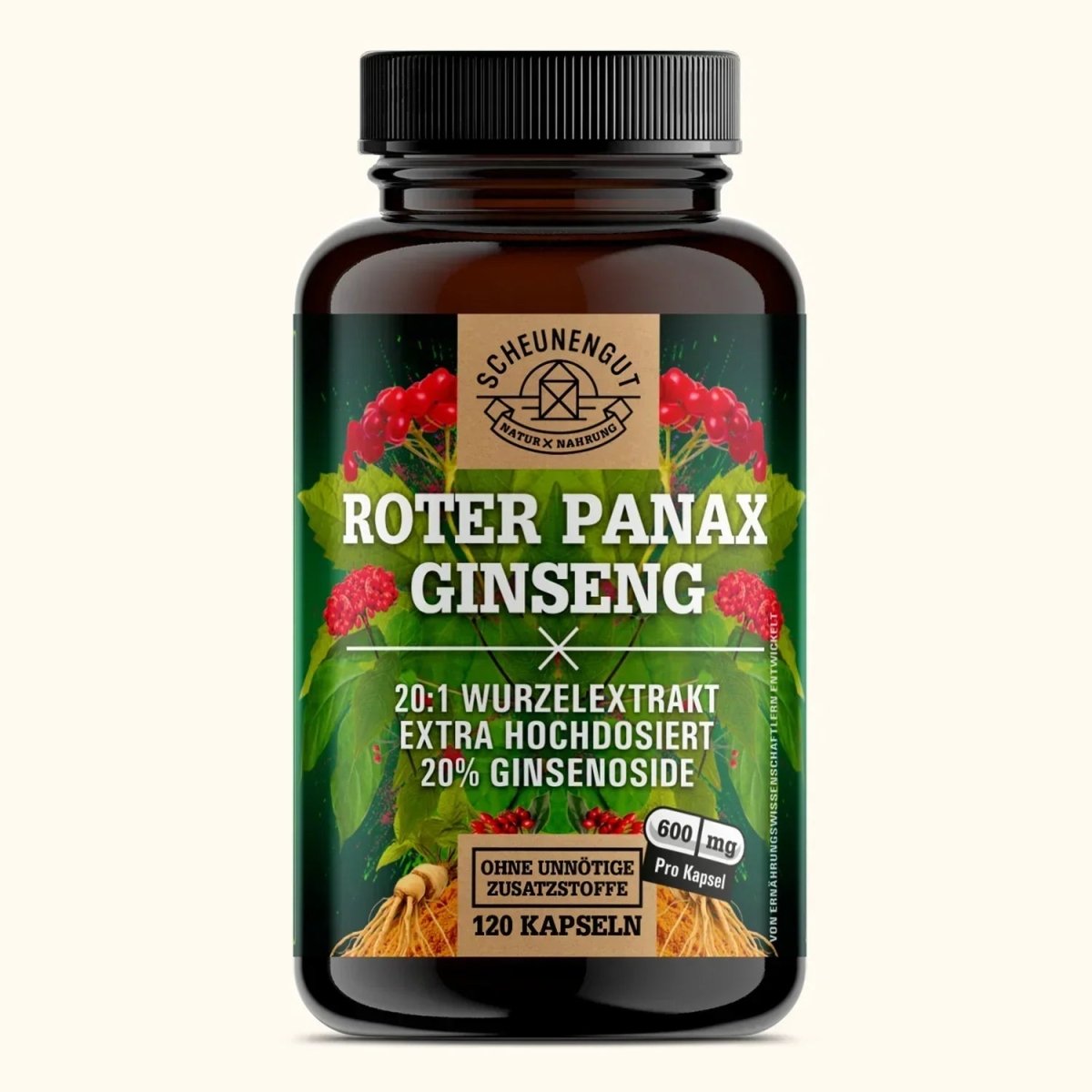C.A. Meyer Wurzelextrakt hochdosiert 20:1 mit 20% Ginsenoside Scheunengut - Shop