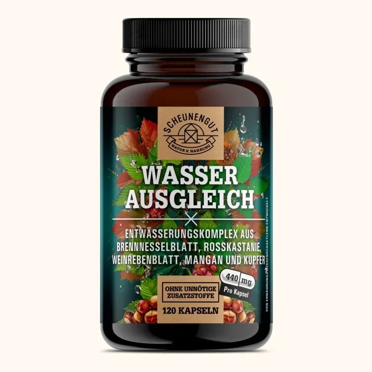 Entwässerungs - Komplex mit Brennnessel, Rosskastanie, Weinrebenblatt, Mangan und Kupfer Scheunengut - Shop