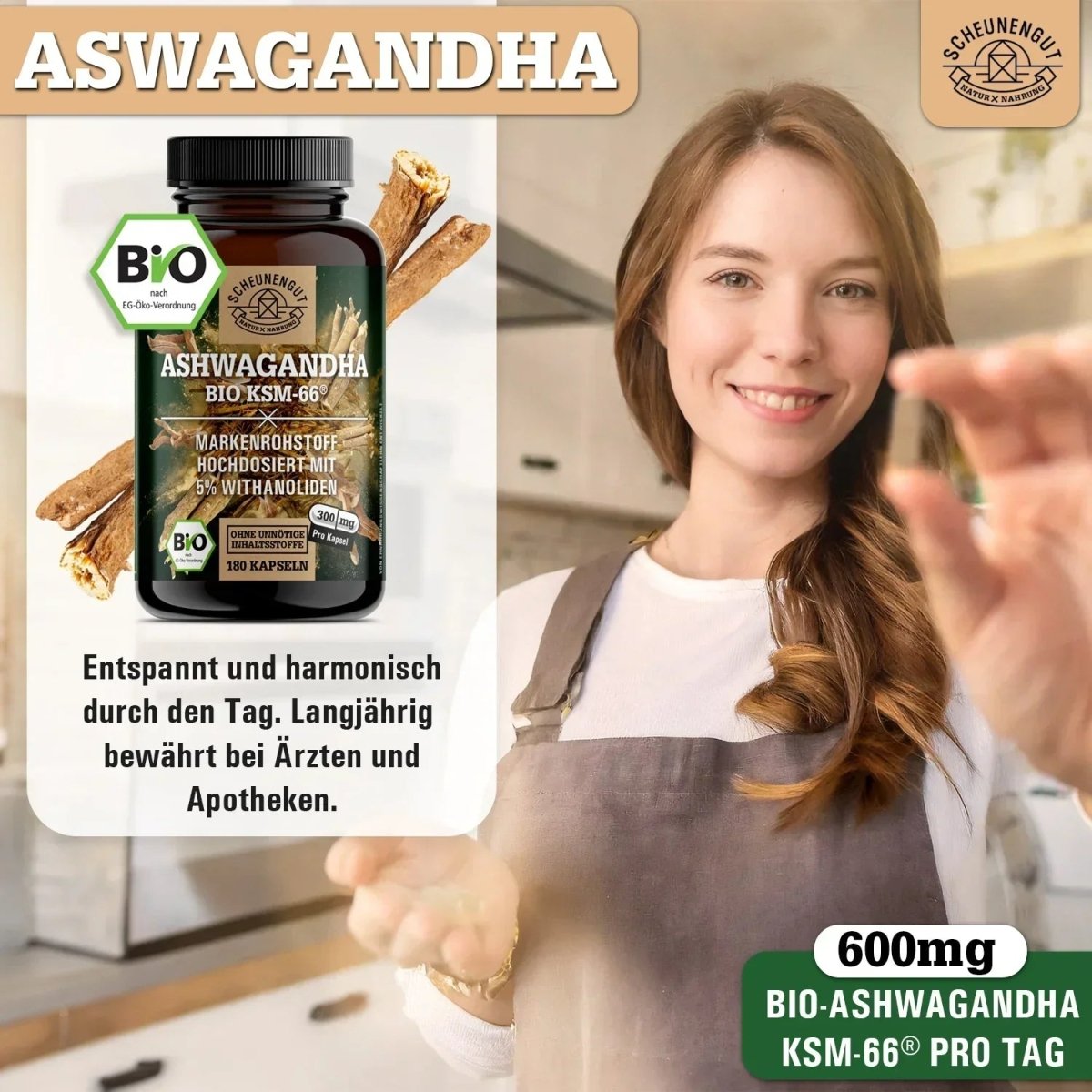 Hochwertiger Markenrohstoff mit mindestens 5% Withanoliden Scheunengut - Shop