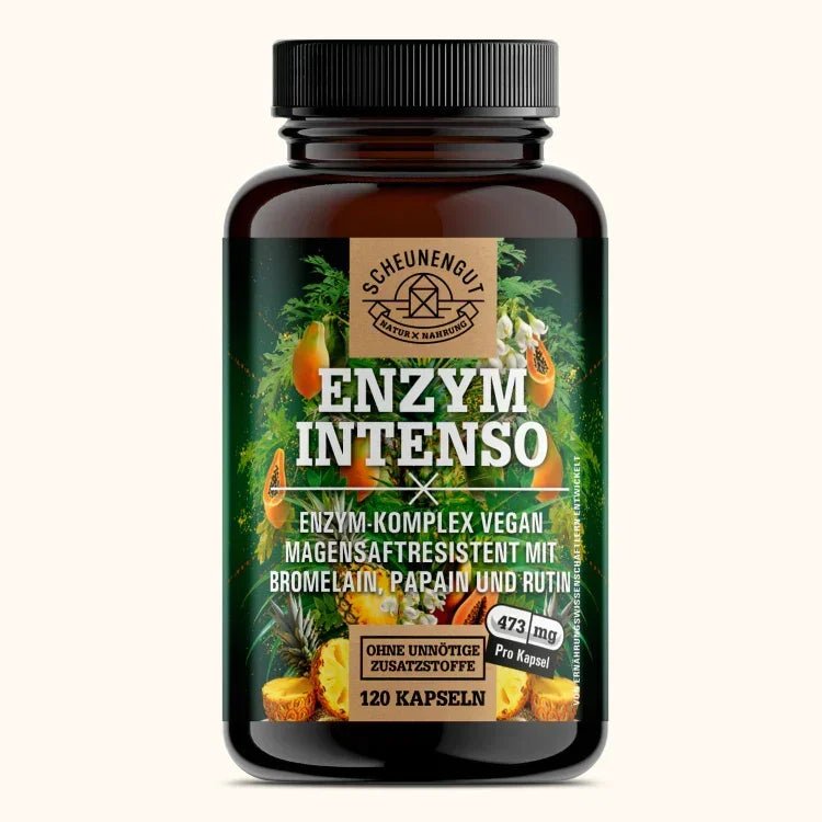 Magensaftresistenter Bromelain Komplex mit Papain, Rutin und Selen Scheunengut - Shop