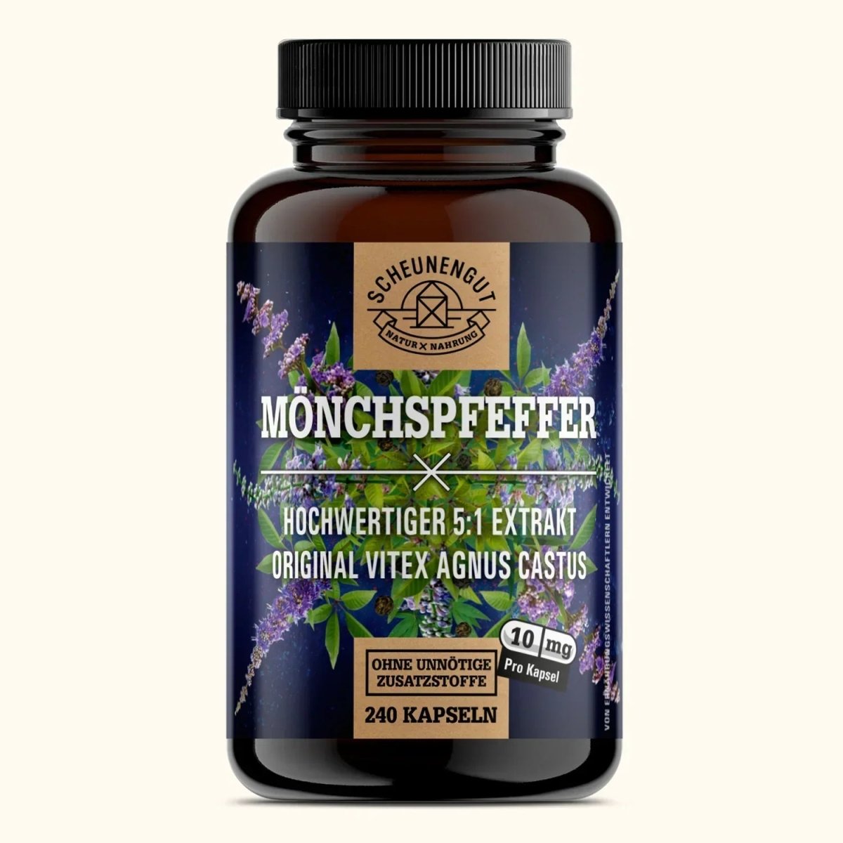 Original Vitex Agnus Castus besonders hochdosiert auf 5:1 Scheunengut - Shop