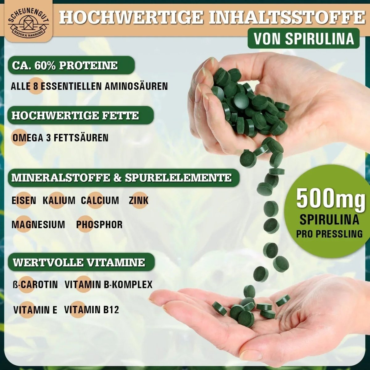 Presslinge aus kontrolliertem Anbau in Darwin, Australien Scheunengut - Shop