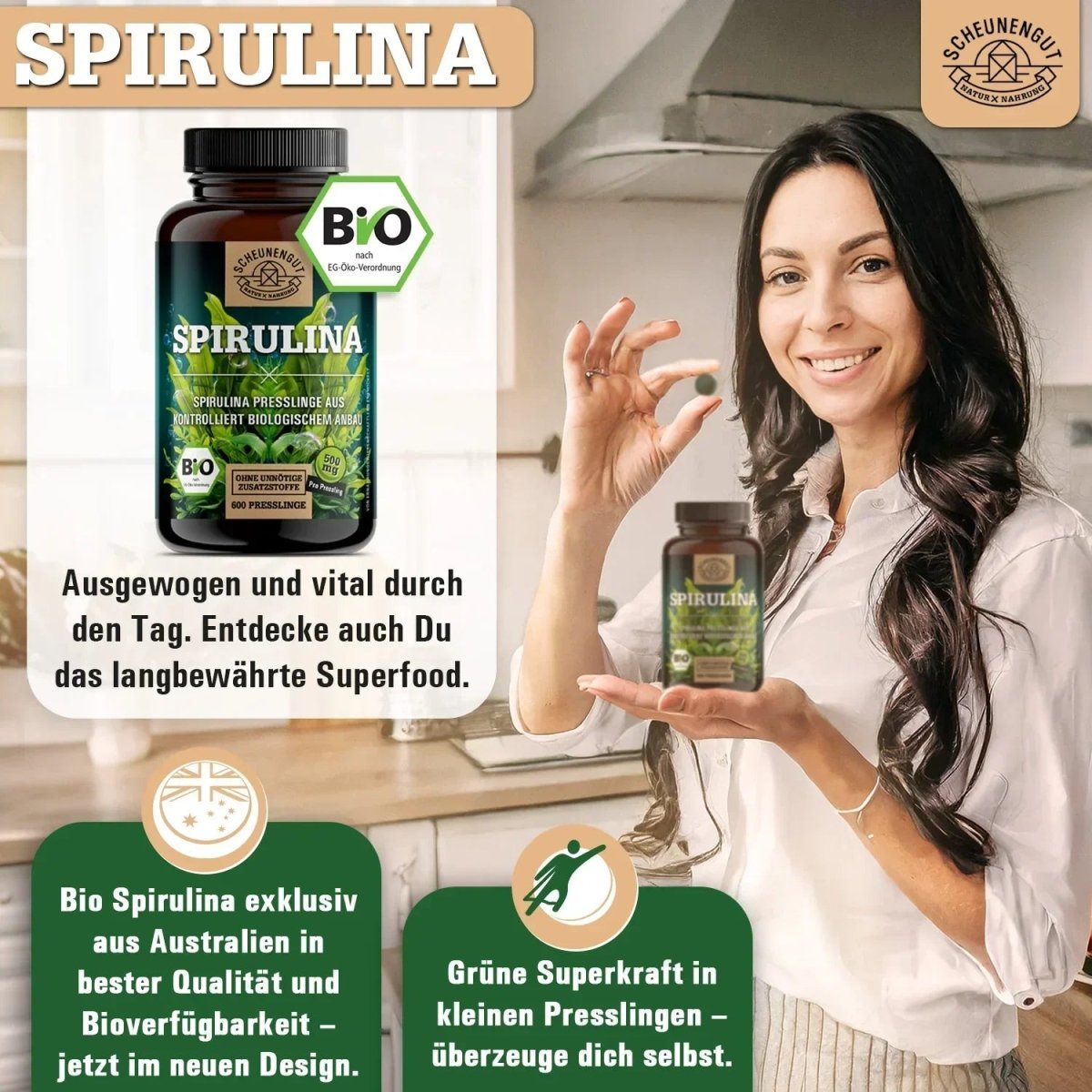 Presslinge aus kontrolliertem Anbau in Darwin, Australien Scheunengut - Shop