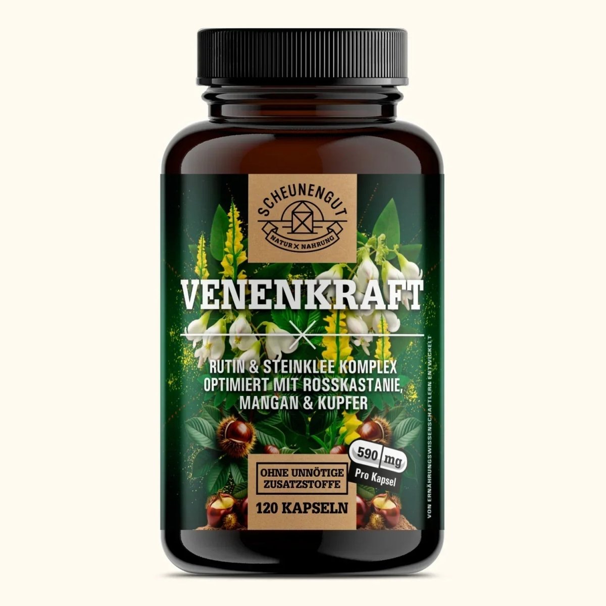 Rutin - Steinklee - Komplex abgestimmt mit Rosskastanie, Kupfer und Mangan Scheunengut - Shop