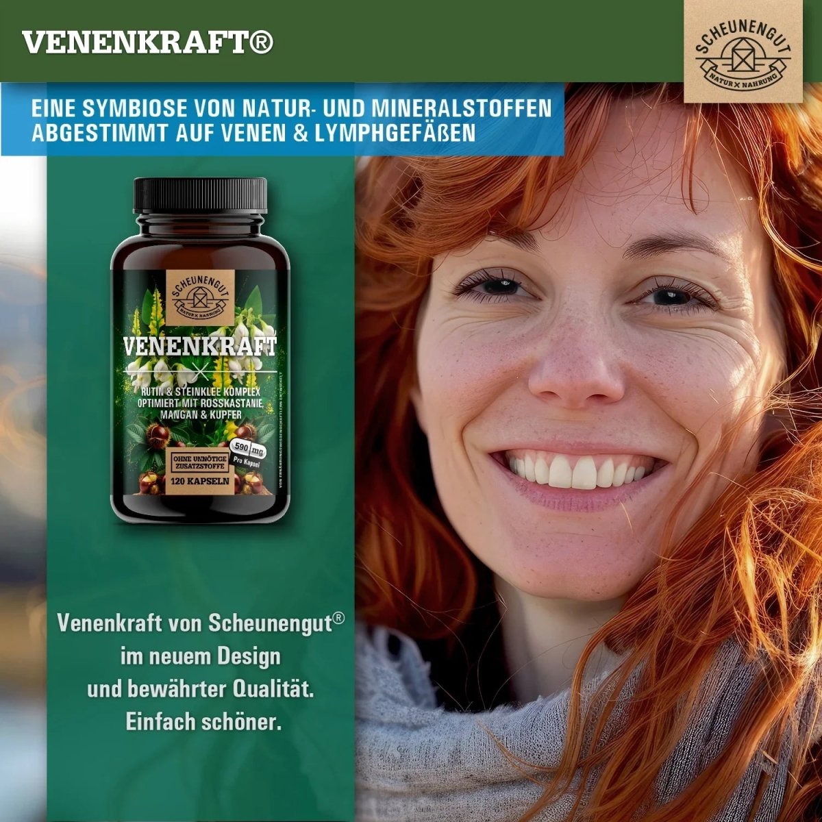 Rutin - Steinklee - Komplex abgestimmt mit Rosskastanie, Kupfer und Mangan Scheunengut - Shop