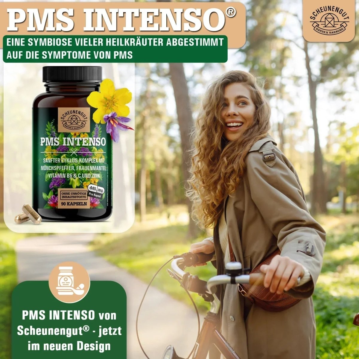 Sanfter Zykluskomplex mit Mönchspfeffer, Frauenmantel, Safran uvm. Scheunengut - Shop