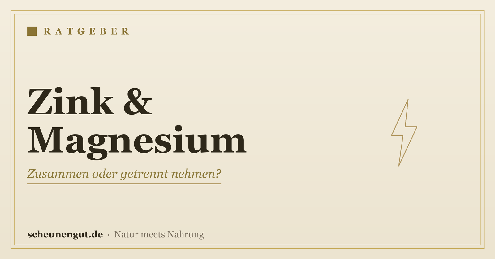 Kann man Zink und Magnesium zusammen nehmen? – Ratgeber von Scheunengut