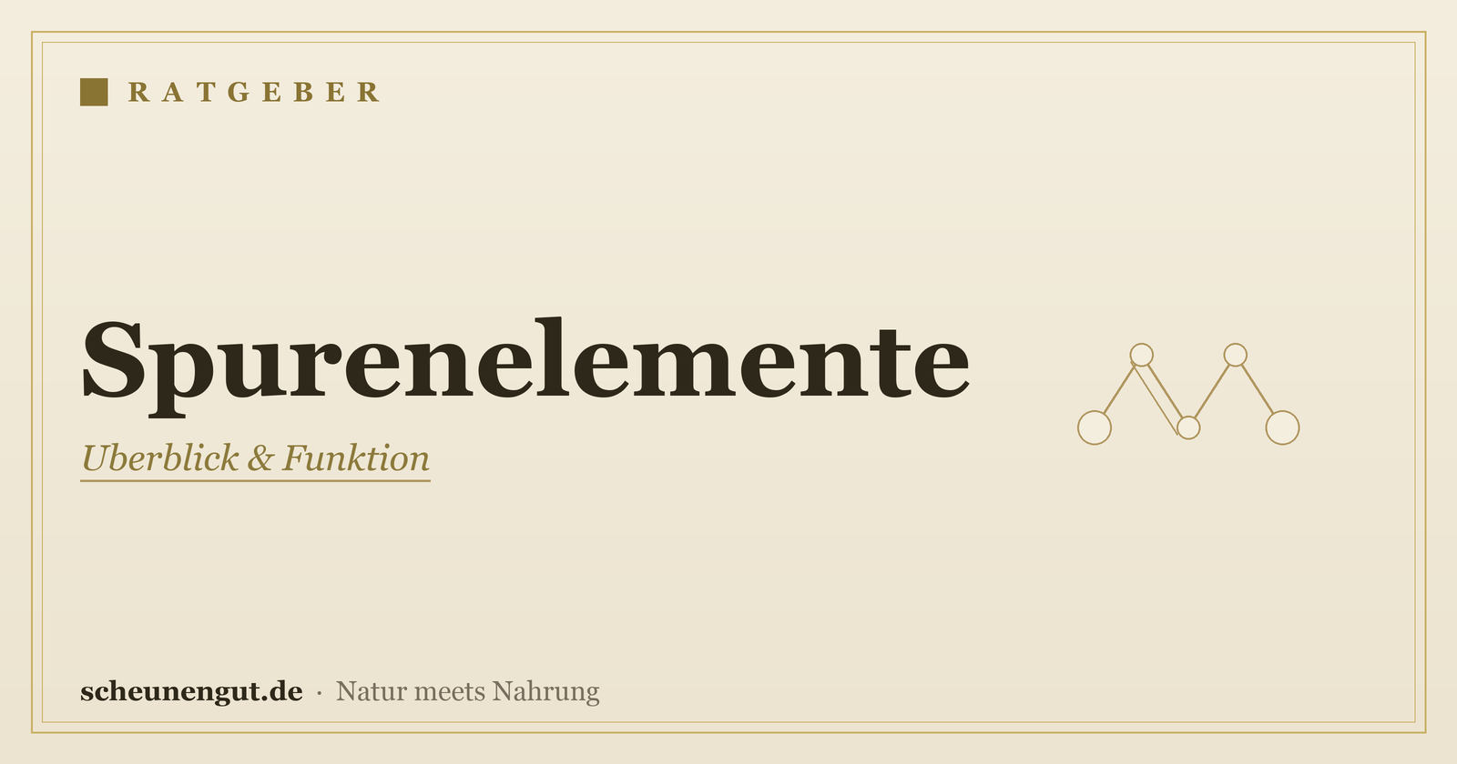 Spurenelemente: Uberblick und Funktion - Ratgeber von Scheunengut