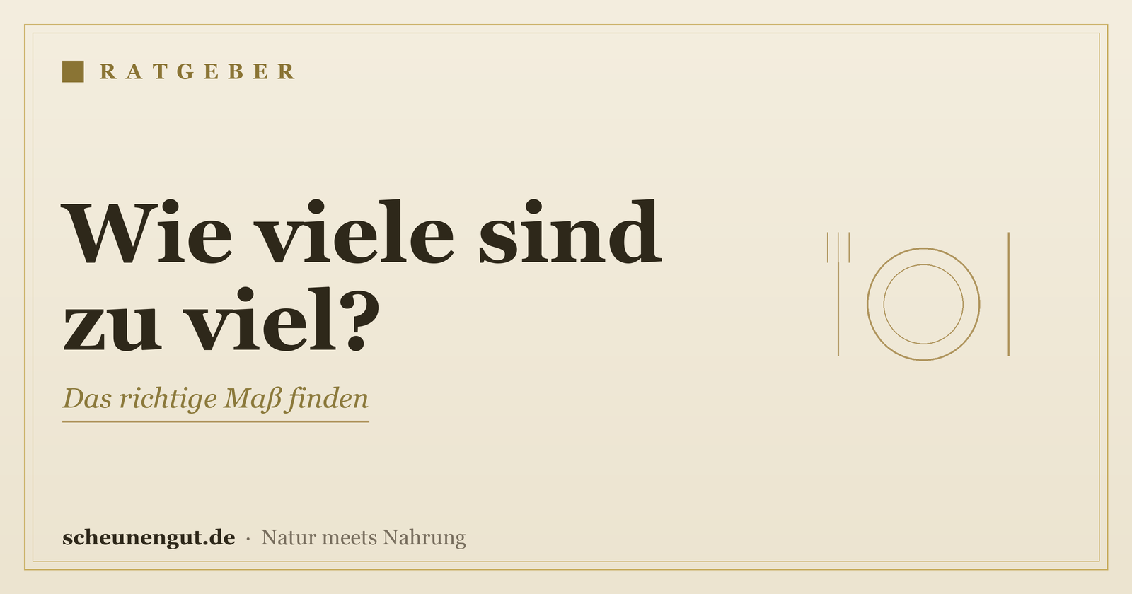 Wie viele Nahrungsergänzungen sind zu viel? – Ratgeber von Scheunengut