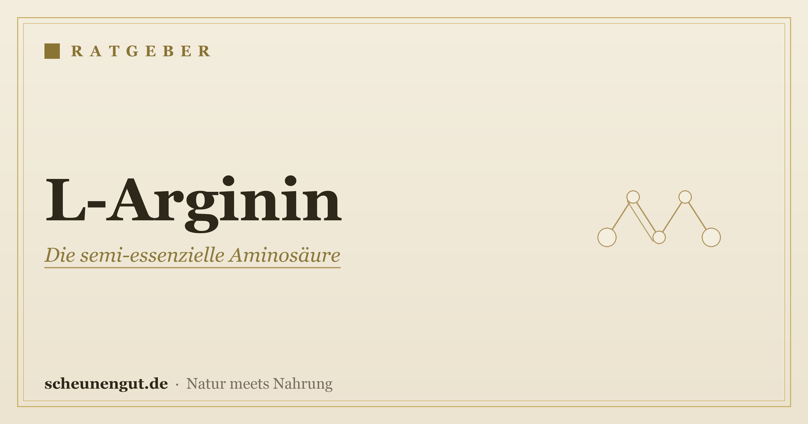 L-Arginin: Was es ist und wie man es nimmt – Ratgeber von Scheunengut