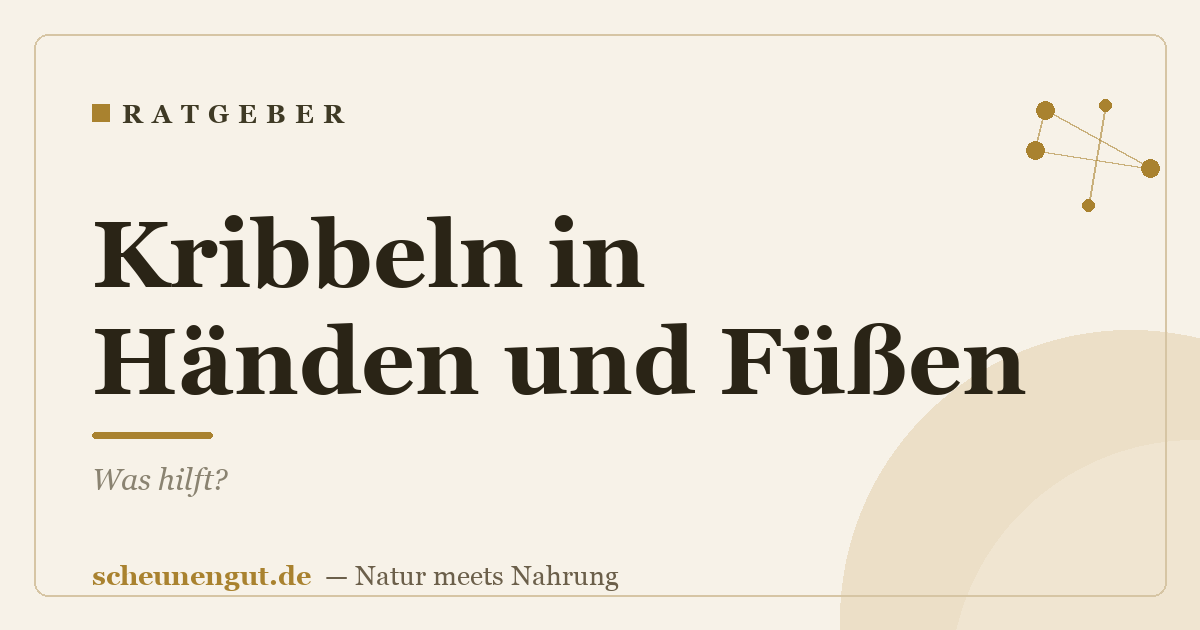 Kribbeln in Händen und Füßen: Was hilft?