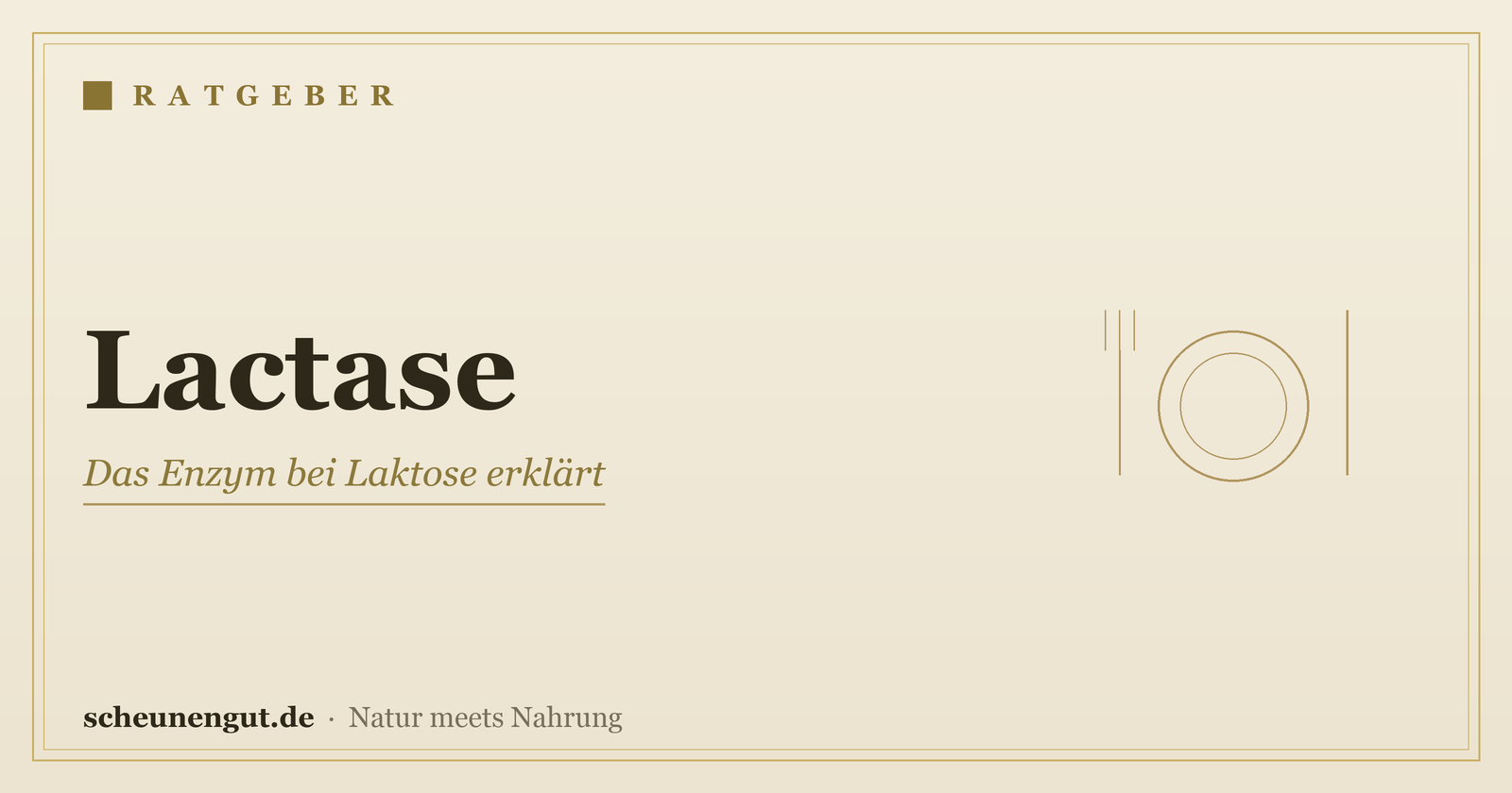 Lactase-Enzym bei Laktoseintoleranz: einfach erklärt – Ratgeber von Scheunengut