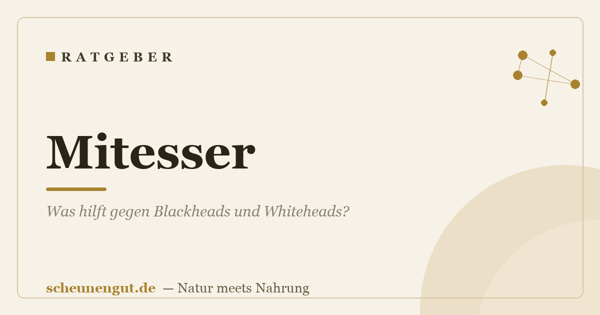 Mitesser: Was hilft gegen Blackheads und Whiteheads?