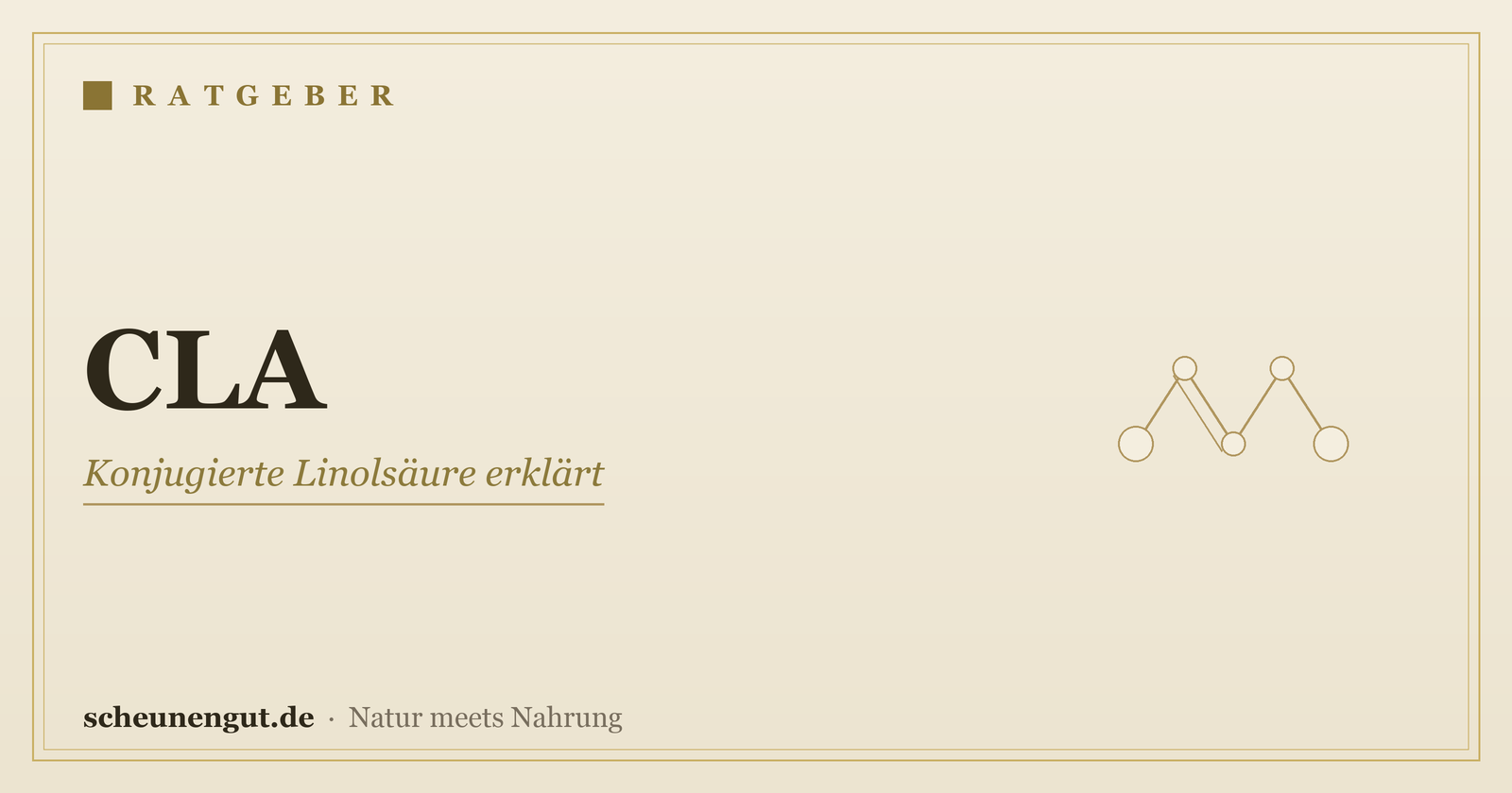CLA (konjugierte Linolsäure): erklärt – Ratgeber von Scheunengut