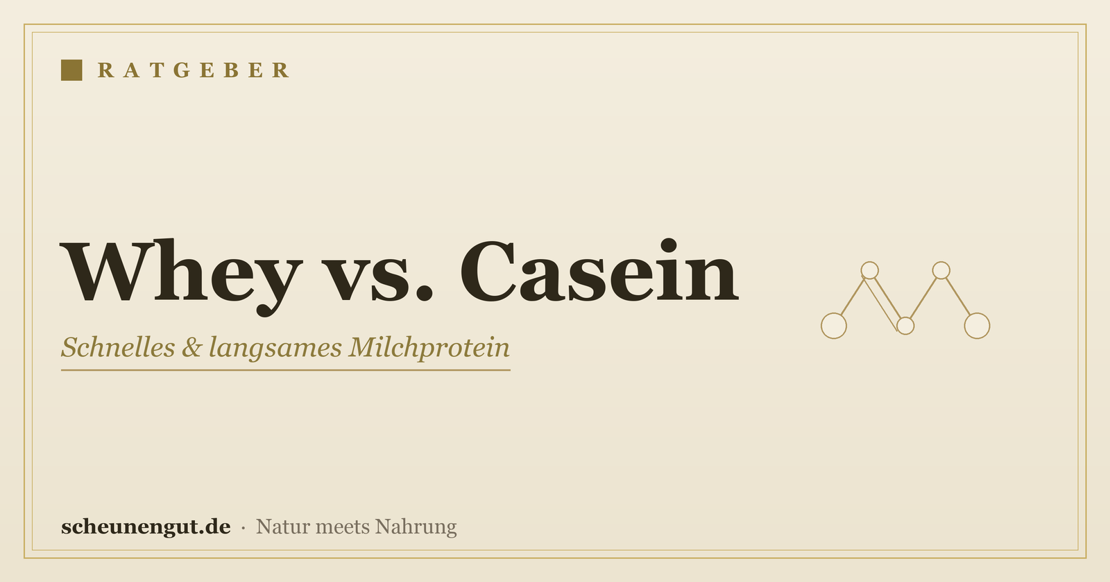 Whey oder Casein? Der Protein-Vergleich – Ratgeber von Scheunengut