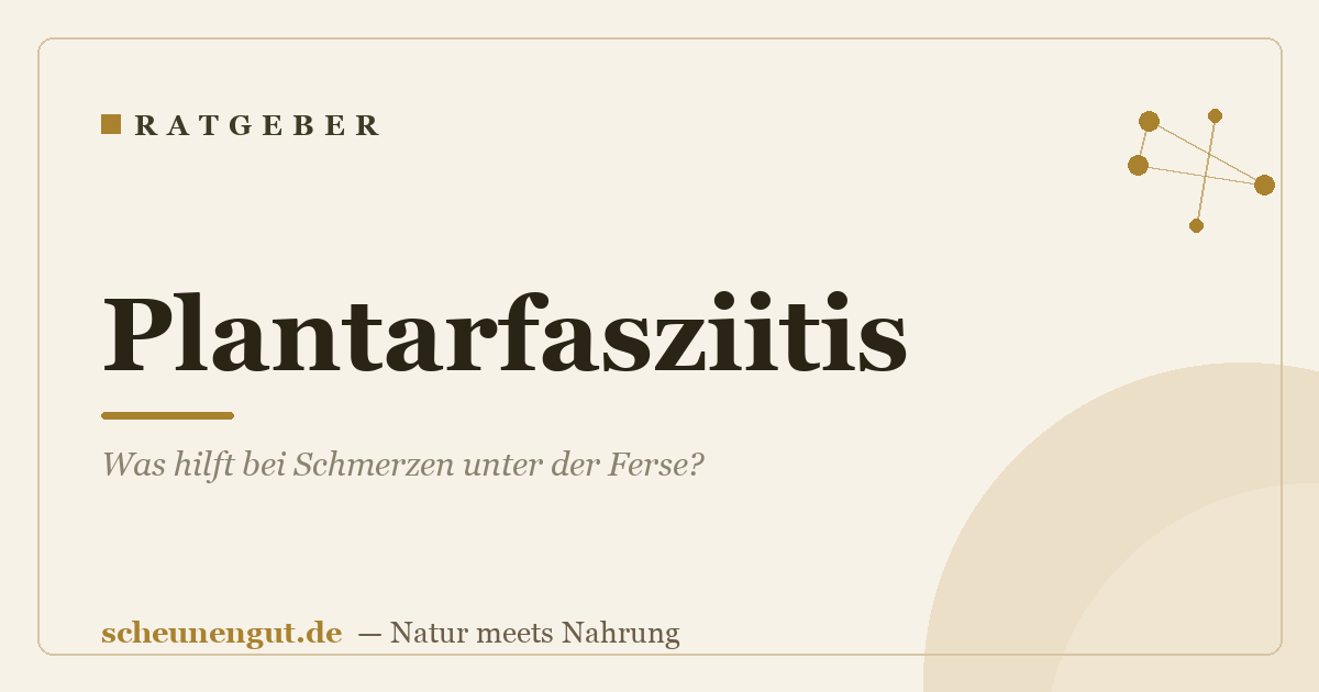Plantarfasziitis: Was hilft bei Schmerzen unter der Ferse?