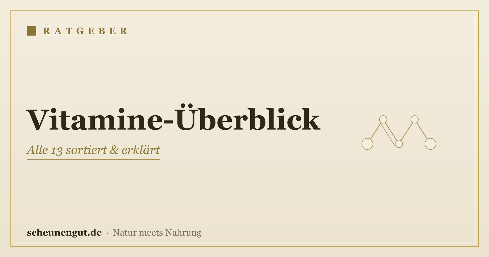 Vitamine: der große Überblick über alle 13 – Ratgeber von Scheunengut